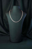 Classic Round Tennis Necklace (60% diamond coverage)